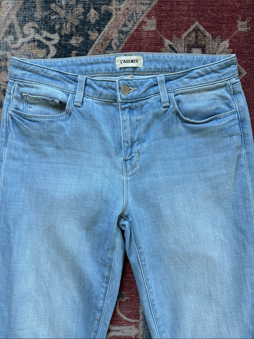 L’AGENCE Low Rise Sneeki Jeans Size 28 - Picture 4 of 12